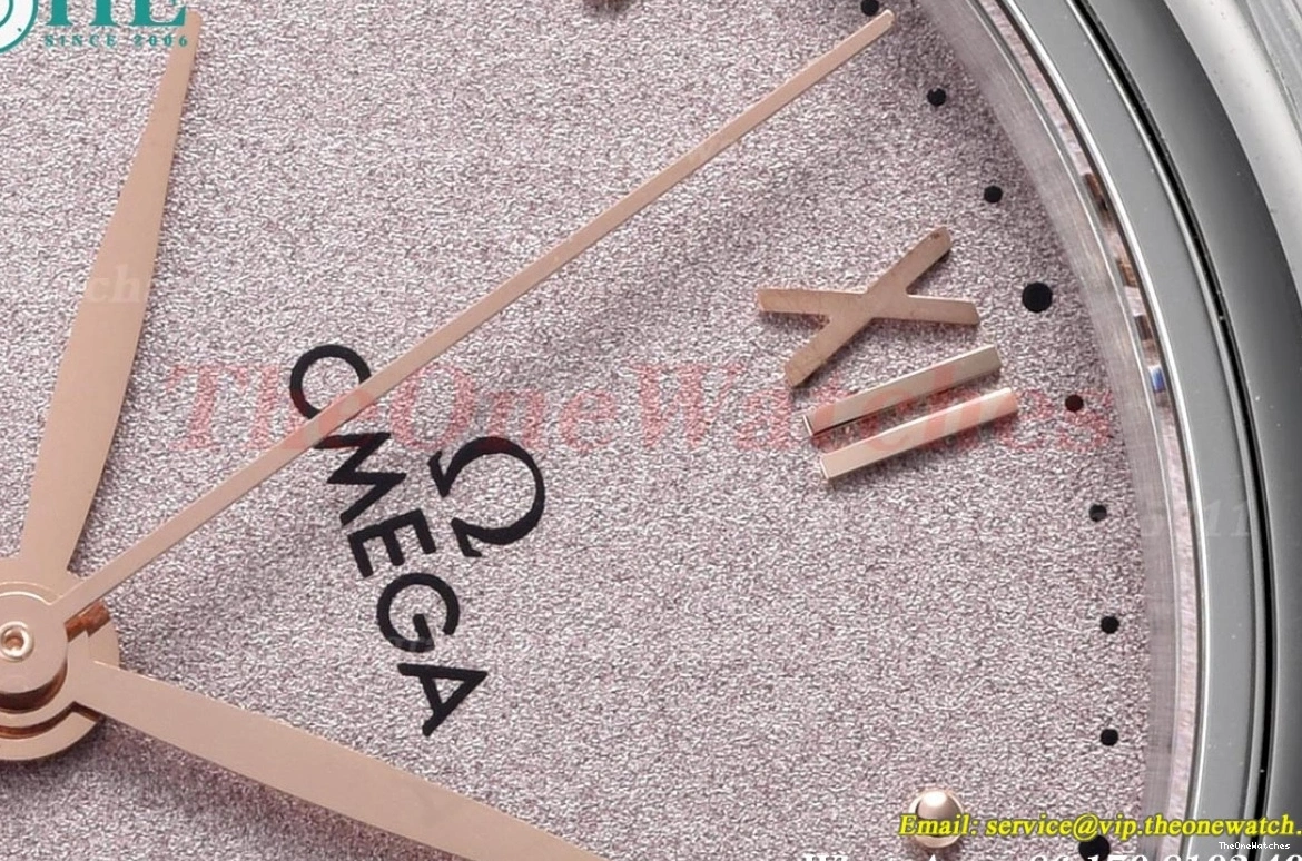 SS VSF De 34mm SS A8800 Ville Ladies Prestige Pink Dial 0413